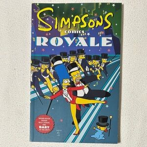4/$20 Simpsons Comics Royale Softcover Comic Book Graphic Novel Groening